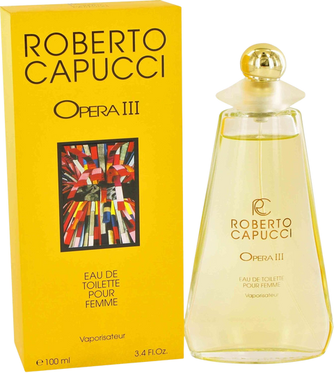 profumo donna Eau de Toilette pour Femme Roberto Capucci Opera III vaporisateur 100 ml