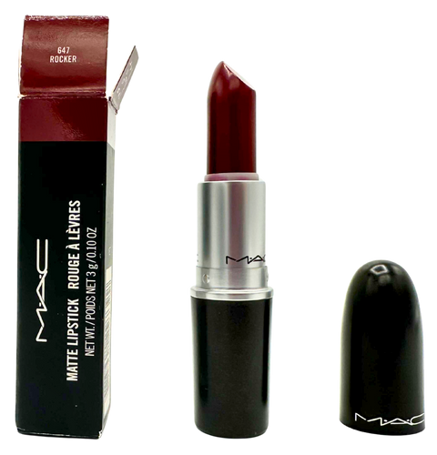rossetto Mac Cosmetics Matte Lipstick 647 ROCKER