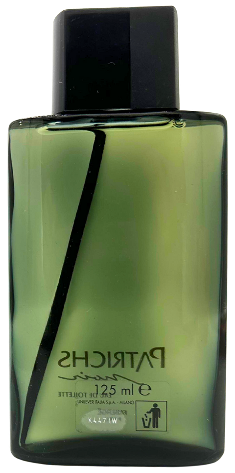 profumo uomo Eau de Toilette Patrichs Noir Fabergè Paris splash 125 ml