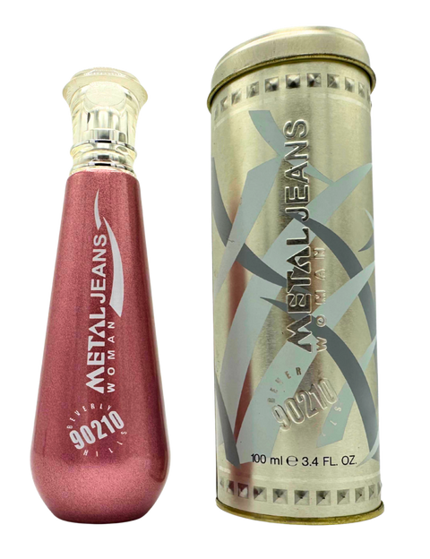 profumo donna Eau de Toilette Beverly Hills 90210 Metal Jeans Woman Natural Spray 100 ml