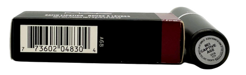 rossetto Mac Cosmetics Satin Lipstick 803 CAPTIVE