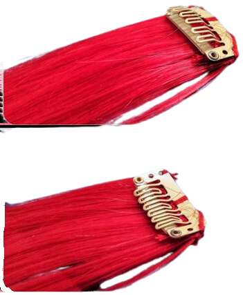Extensió de color Sephora Color Clip-On Hair Strand Vermell d'adrenalina