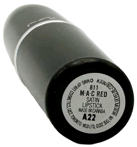rossetto Mac Cosmetics Satin Lipstick 811 M.A.C RED
