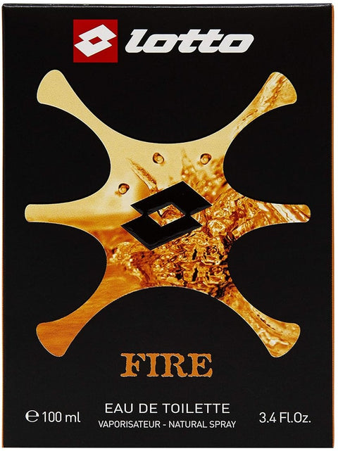 profumo uomo Eau de Toilette Lotto FIRE natural spray 100 ml