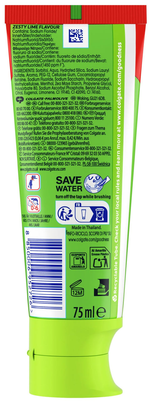 dentifricio Colgate Max Fresh Fruit Fusion ZESTY LIME 75 ml