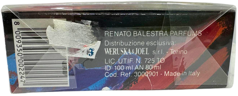 profumo uomo Eau de Toilette Renato Balestra pour Homme vaporisateur naturel 100 ml