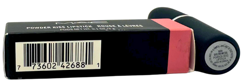 rossetto Mac Cosmetics Powder Kiss Lipstick 904 SULTRINESS