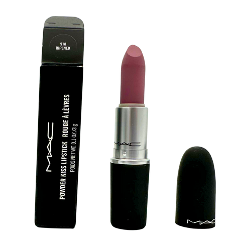 rossetto Mac Cosmetics Powder Kiss Lipstick 918 RIPENED