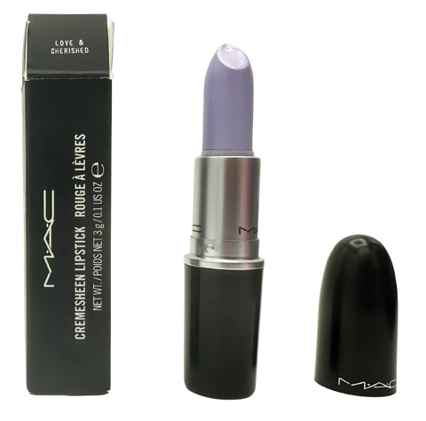 rossetto Mac Cosmetics Cremesheen Lipstick LOVE & CHERISHED