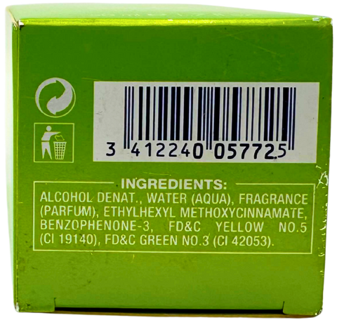 profumo Eau de Toilette for women Adidas Coty Citrus Energy Natural Spray vaporisateur 50 ml