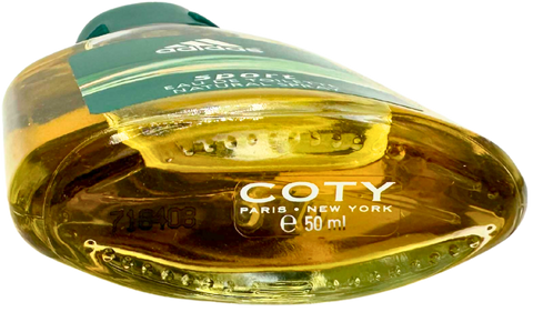 profumo uomo Eau de Toilette Adidas Coty Sport Natural Spray 50 ml