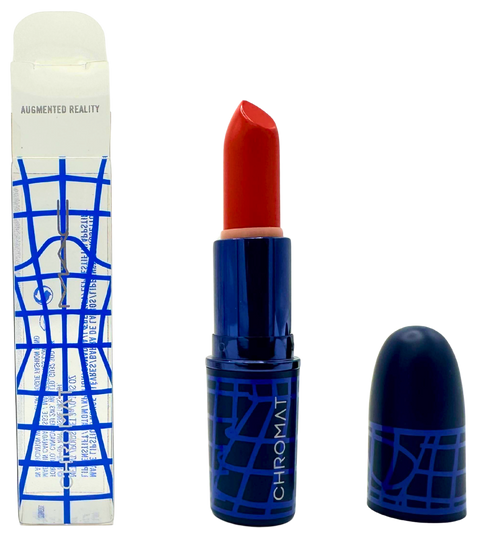 rossetto Mac Cosmetics Matte Lipstick Chromat AUGMENTED REALITY