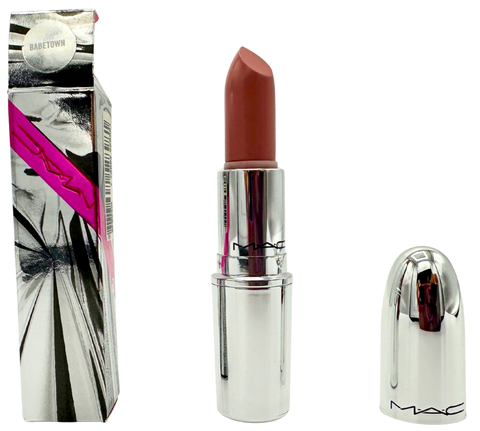 rossetto Mac Cosmetics Cremesheen Lipstick Shiny Pretty Things BABETOWN