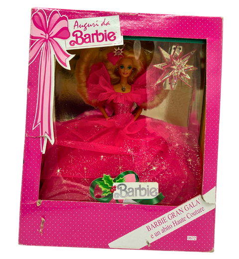 Mattel Auguri da Barbie Gran Galà e un abito Haute Couture 0672 anno 1990/1991