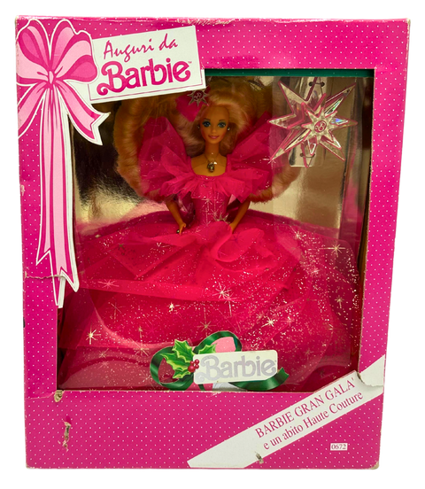 Mattel Auguri da Barbie Gran Galà e un abito Haute Couture 0672 anno 1990/1991