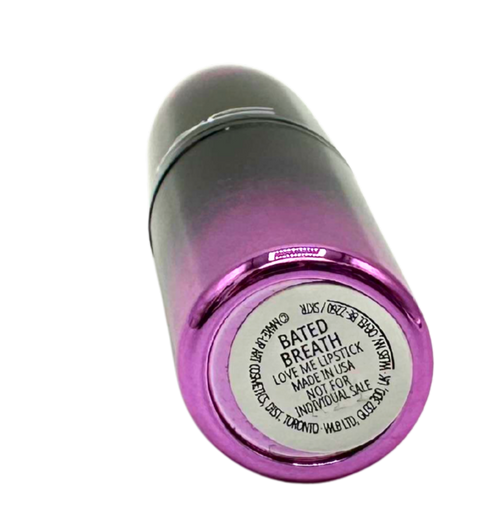 rossetto Mac Cosmetics Love Me Lipstick BATED BREATH