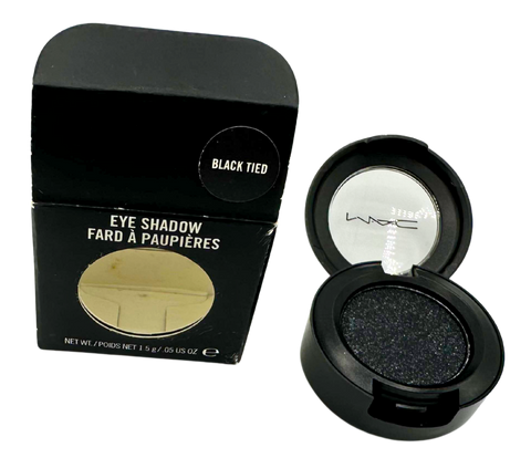 ombretto Mac Cosmetics Eye Shadow Holiday 2001 BLACK TIED Velvet