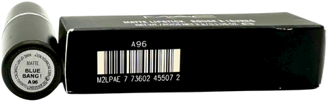 rossetto Mac Cosmetics Matte Lipstick Colour Rocker BLUE BANG!