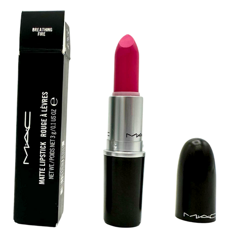 rossetto Mac Cosmetics Matte Lipstick Colour Rocker BREATHING FIRE