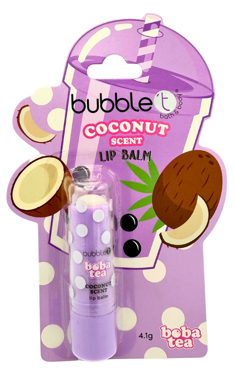 lip balm Bubble T Cosmetics Boba Tea COCONUT Scent