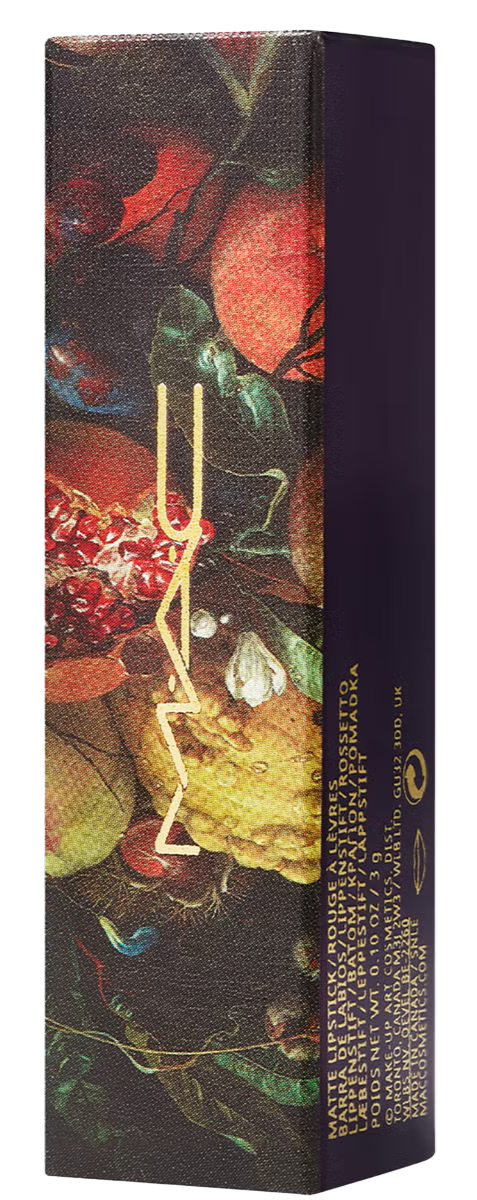 rossetto Mac Cosmetics Amplified Creme Lipstick Tempting Fate BURNISHED BEIGE