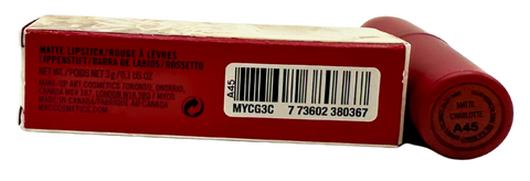 rossetto Mac Cosmetics Matte Lipstick Giambattista Valli CHARLOTTE