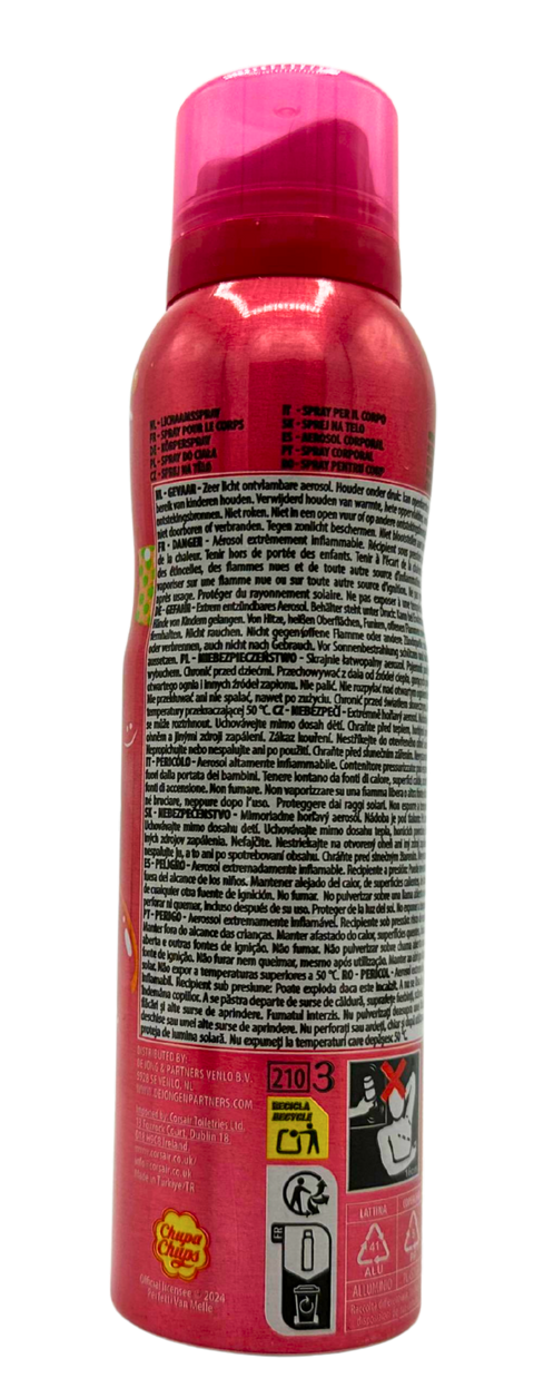 spray corpo profumato Chupa Chups Body Spray CHEEKY CHERRY 150 ml