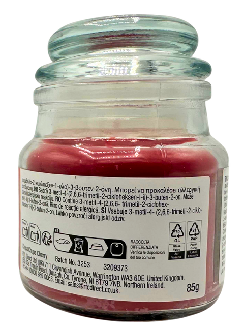 candela profumata Chupa Chups Scented Candle CHERRY