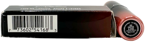 rossetto Mac Cosmetics Love Me Lipstick 409 COFFEE & CIGS