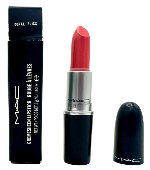 rossetto Mac Cosmetics Cremesheen Lipstick Pearl Collection CORAL BLISS