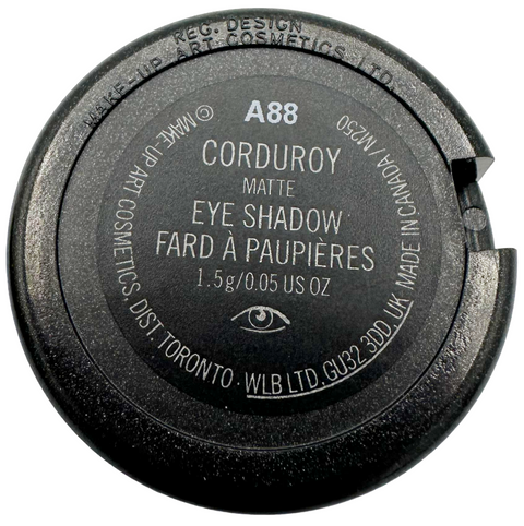 ombretto Mac Cosmetics Eye Shadow CORDUROY Matte