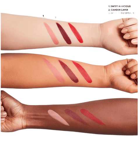 rossetto Mac Cosmetics Matte Lipstick Disney Cruella CAMDEN CAPER