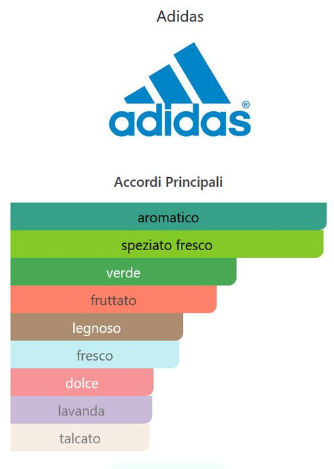 profumo uomo Eau de Toilette Adidas MOVES natural spray 30 ml