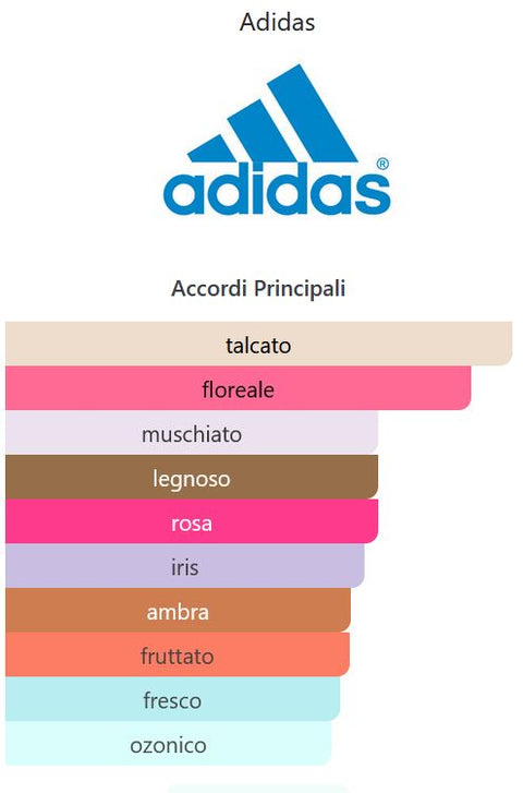profumo donna Eau de Toilette Adidas N 3 FOR WOMAN natural spray 50 ml