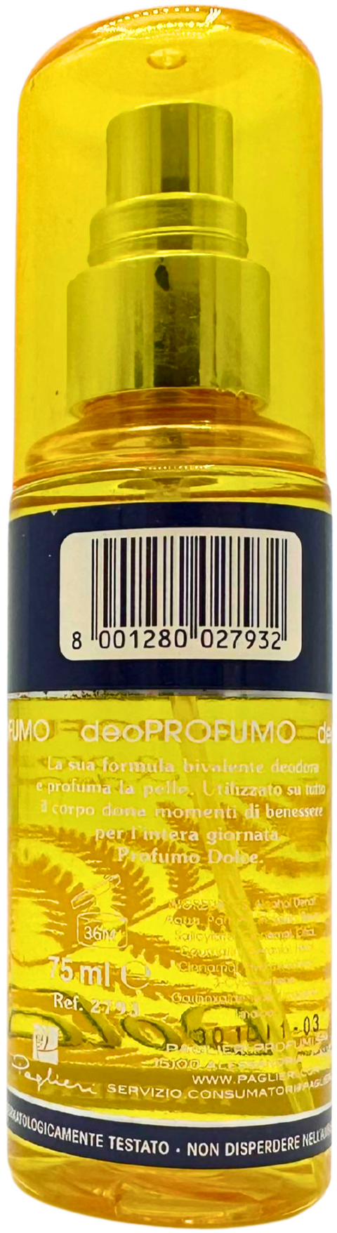 deoprofumo corpo Paglieri Felce Azzurra DOLCE profuma & deodora Spray 75 ml