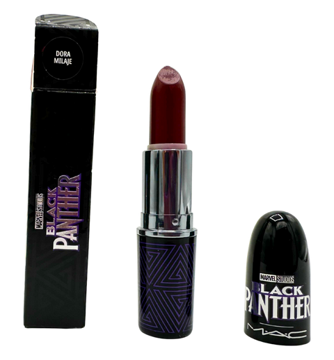 rossetto Mac Cosmetics Matte Lipstick Marvel Studios Black Panther Wakanda Forever DORA MILAJE
