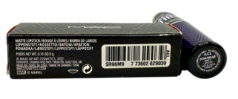 rossetto Mac Cosmetics Matte Lipstick Marvel Studios Black Panther Wakanda Forever DORA MILAJE