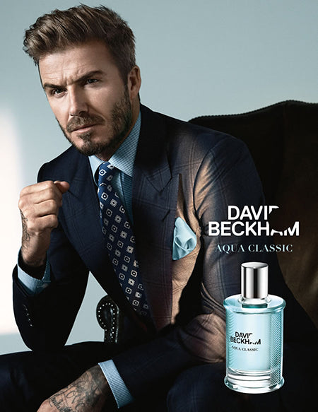 profumo uomo Eau de Toilette David Beckham AQUA CLASSIC natural spray 40 ml