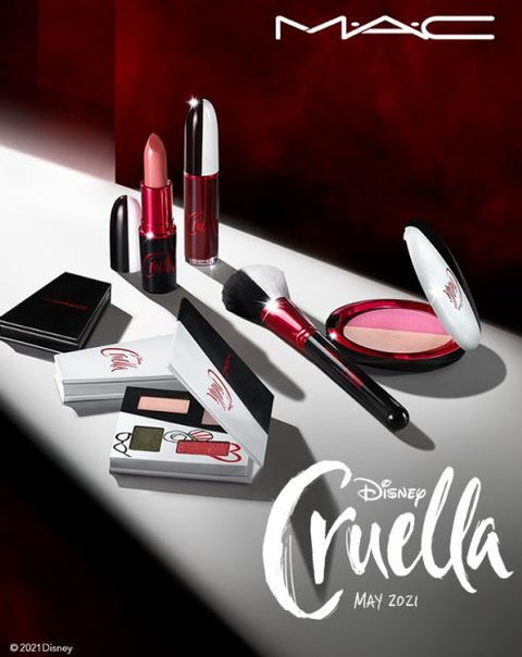 rossetto Mac Cosmetics Matte Lipstick Disney Cruella DE VIL IN THE DETAILS