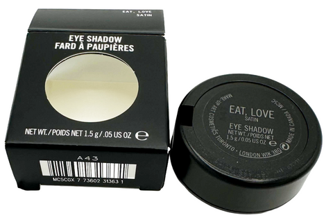 ombretto Mac Cosmetics Eye Shadow Indulge Collection for Fall EAT, LOVE Satin