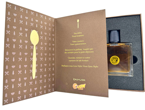 profumo unisex Eau de Parfum Nestlé Eau de Lion Natural Spray 100 ml Edizione Limitata