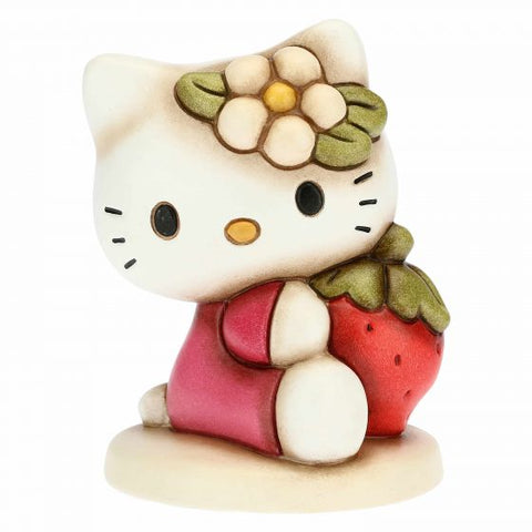 statuina soprammobile Thun Sanrio Hello Kitty piccola con fragola F2799H90