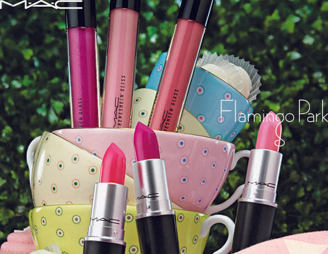 rossetto Mac Cosmetics Cremesheen Lipstick Flamingo Park FLOCKING FABULOUS