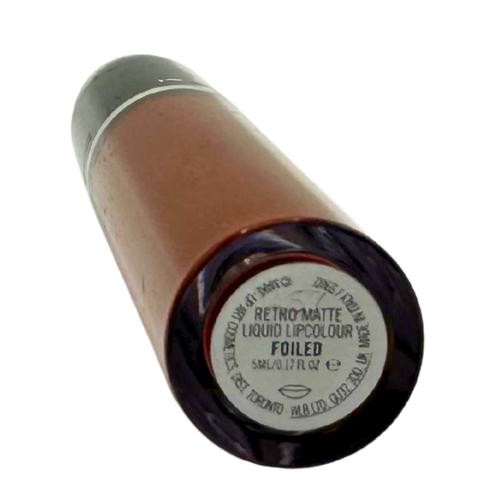 rossetto Mac Cosmetics Retro Matte Liquid Lipcolour Metallic FOILED