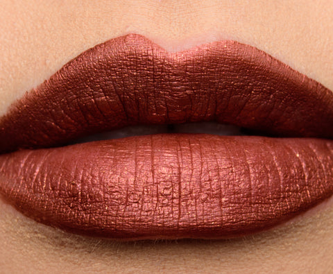 rossetto Mac Cosmetics Retro Matte Liquid Lipcolour Metallic FOILED