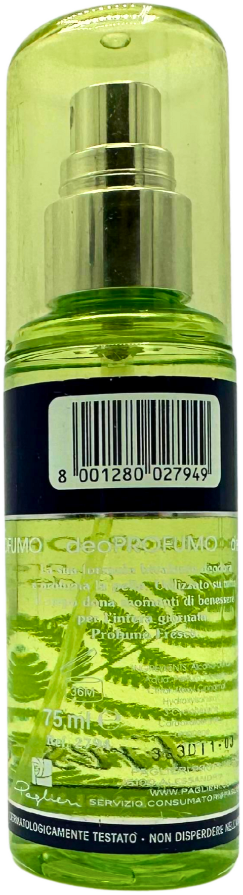 deoprofumo corpo Paglieri Felce Azzurra FRESCO profuma & deodora Spray 75 ml