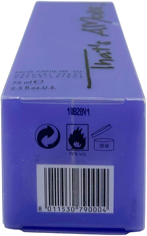 profumo donna Eau de Toilette Gai Mattiolo THAT'S AMORE! LEI natural spray 75 ml