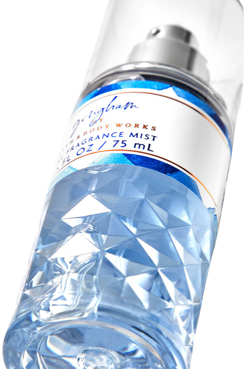 mini acqua profumata Bath & Body Works Gingham Fine Fragrance Mist 75 ml