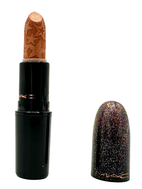 rossetto Mac Cosmetics Kiss Of Stars Lipstick Starring You GOLD STAR!