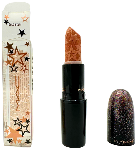 rossetto Mac Cosmetics Kiss Of Stars Lipstick Starring You GOLD STAR!